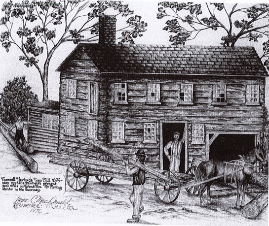 Historic Drawing - click to enlarge